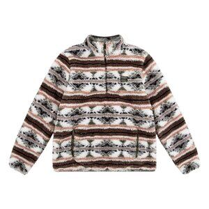 Hurley Soft Plush Lightweight Sherpa Quarter Zip Pullover Jacket, NEW WITH TAG